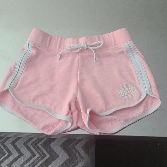 2 pairs of justice active shorts girls 6/7 - Picture 2 of 3